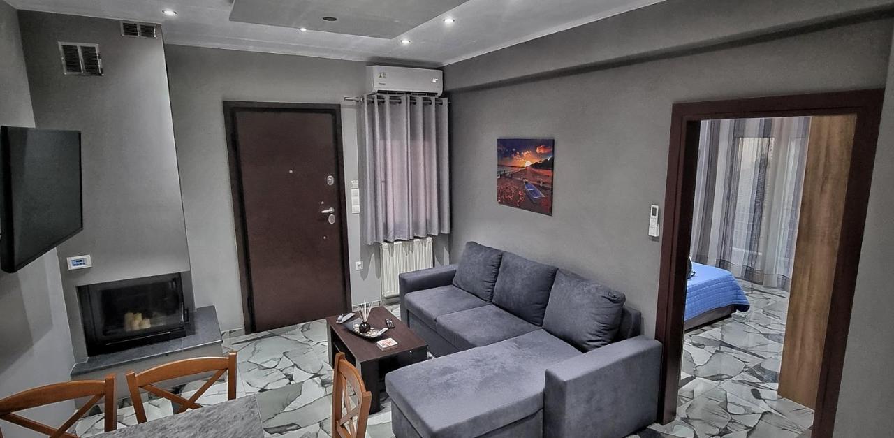 Mimarxos Luxury Apartments คัลกิดา ภายนอก รูปภาพ